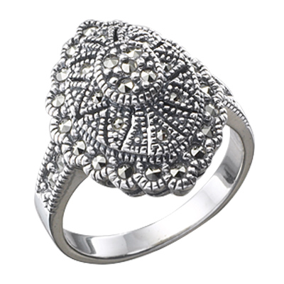 Marcasite jewelry ring HR0084 1