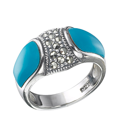 Marcasite jewelry ring HR0237 1