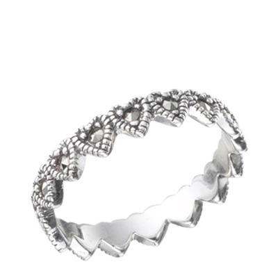 Marcasite jewelry ring HR0484 1
