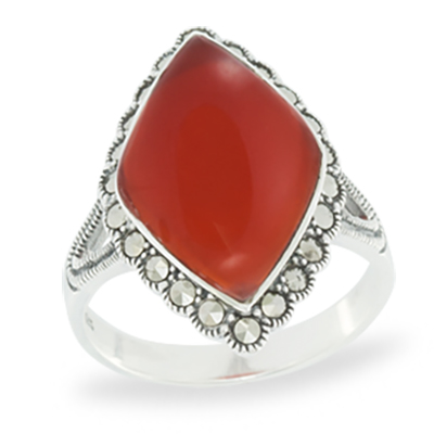 Marcasite jewelry ring HR1062 1