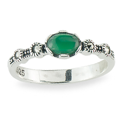 Marcasite jewelry ring HR1336 1
