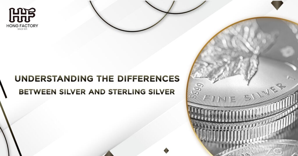 difference between silver and sterling silver