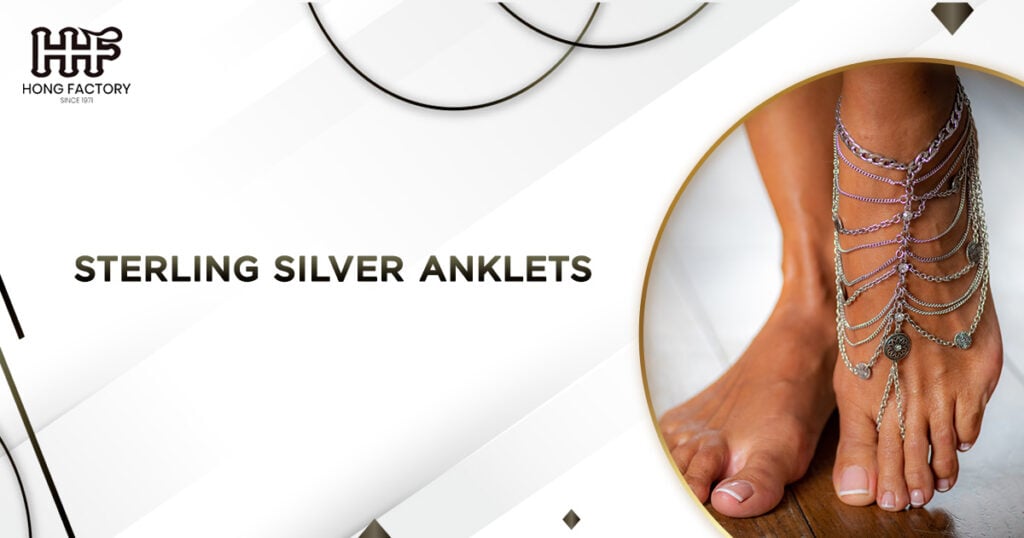 sterling silver anklets