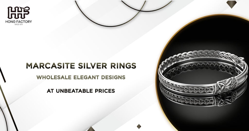 Marcasite Silver Rings Wholesale