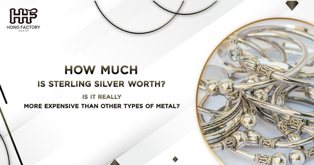 How much is sterling silver worth