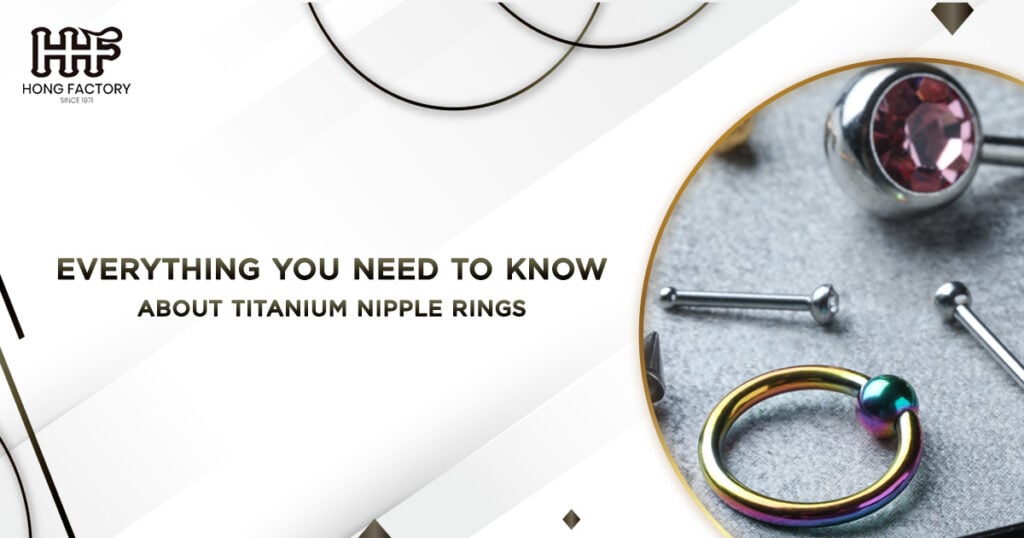 Titanium nipple rings